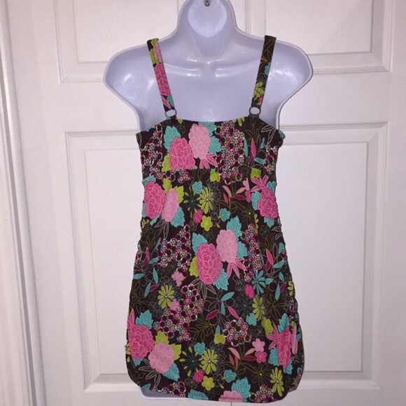 Motherhood Maternity Floral 2 Piece Tankini Swimsuit Size Medium - Picture 4 of 12